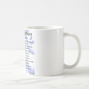 Grandson Poem - Happy Birthday Coffee Mug