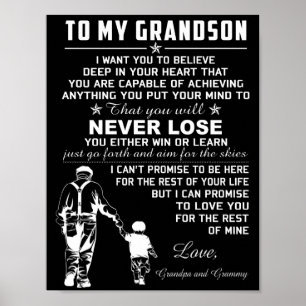 Grandson Quotes Poster