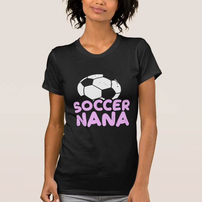 Grandson Soccer Player Nana Grandmother Grandchild T-Shirt (Front)