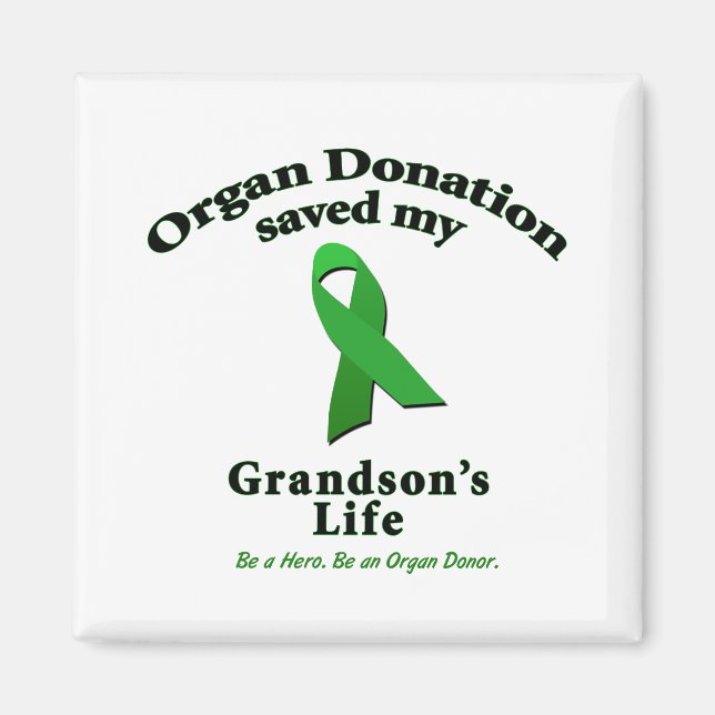 Grandson Transplant Magnet (Front)