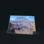 Grandson, You're Grand! Grand Canyon Birthday Card<br><div class="desc">Remind your grandson celebrating a birthday that he's not getting ancient and weathered,  he's becoming grand. This card features three views of the Grand Canyon.</div>