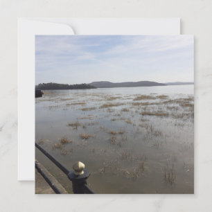 Grange-over-Sands Flat Greeting Card