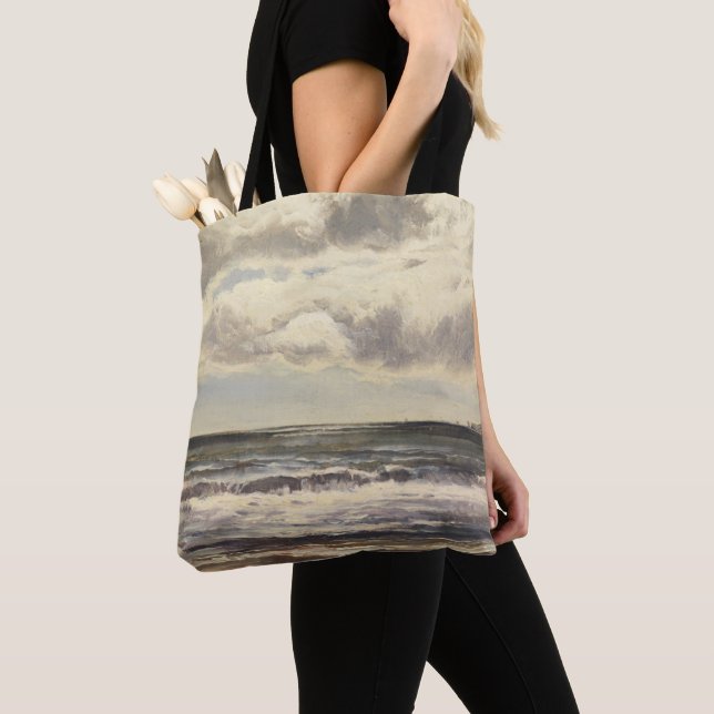 Grange over Sands Tote Bag (Close Up)
