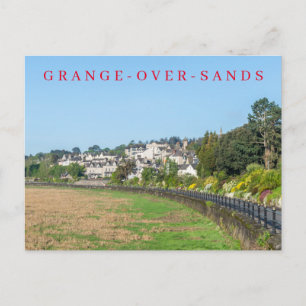 Grange over Sands view postcard