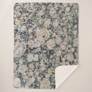 Granite background sherpa blanket