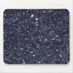 GRANITE BLUE-BLACK 1 MOUSE PAD