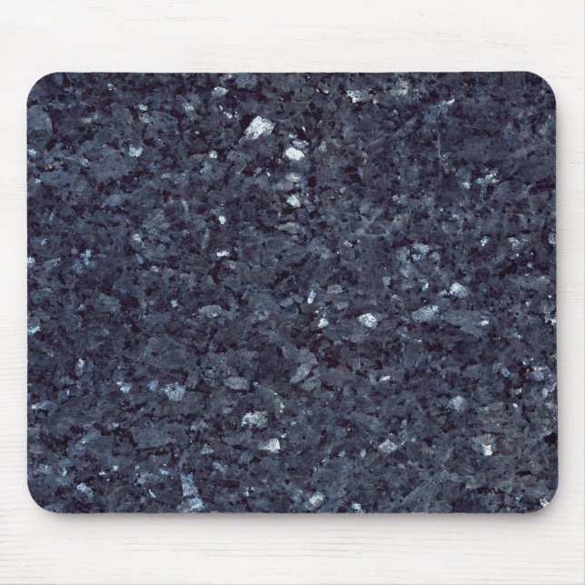 GRANITE BLUE-BLACK 1 MOUSE PAD (Front)