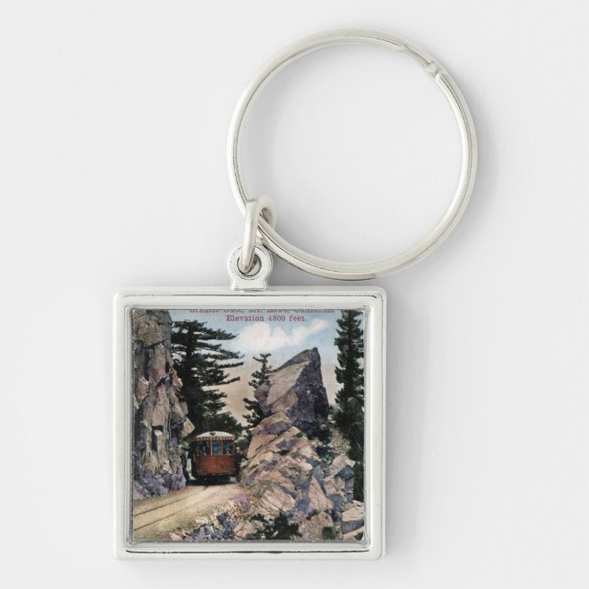 Granite Gate Railway View Key Ring (Front)