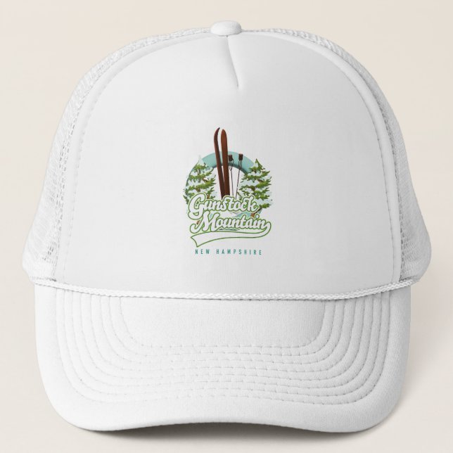 Granite Gorge new Hampshire ski Trucker Hat (Front)