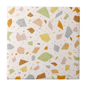 Granite Grainy Textured Italian Terrazzo Pattern  Ceramic Tile