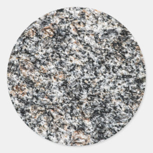 Granite - Hard Rock Classic Round Sticker