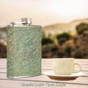 Granite Lustre Hip Flask