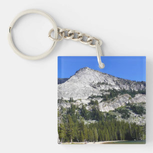 Granite Mountains at Tenaya Lake, Yosemite, CA Key Ring