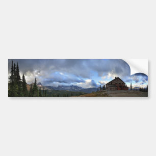 Granite Park Chalet - Glacier National Park Bumper Sticker