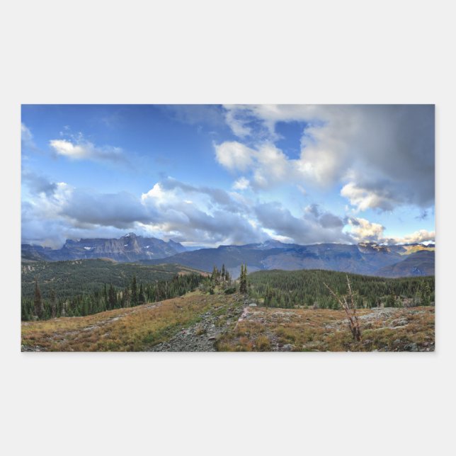 Granite Park - Glacier National Park Rectangular Sticker (Front)