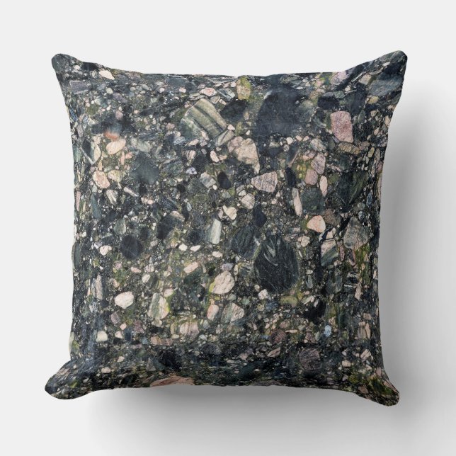 Granite Pattern Throw Pillow (Front)