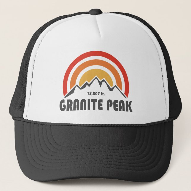 Granite Peak Trucker Hat (Front)