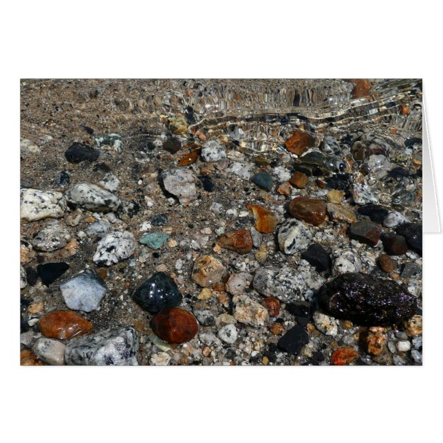 Granite Pebbles in Tenaya Lake at Yosemite (Front Horizontal)