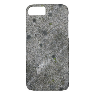 Granite Rock Grey with green Moss Case-Mate iPhone Case