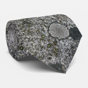 Granite Rock photo grey Tie
