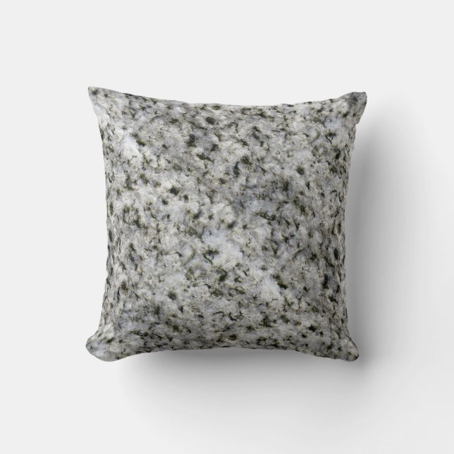 Granite Rock White Cushion (Front)