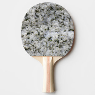 Granite Rock White Ping Pong Paddle