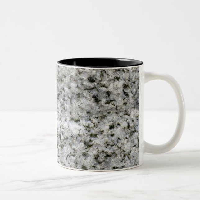 Granite Rock White Two-Tone Coffee Mug (Right)