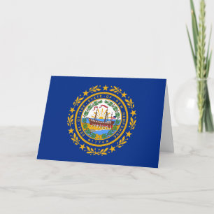 Granite Stater Flag, Flag of New Hampshire Card