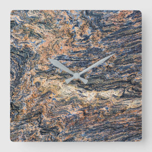 Granite Stone Pattern Acrylic Wall Clock