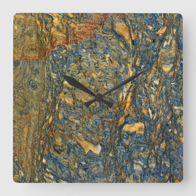 Granite Stone Pattern Acrylic Wall Clock (Front)