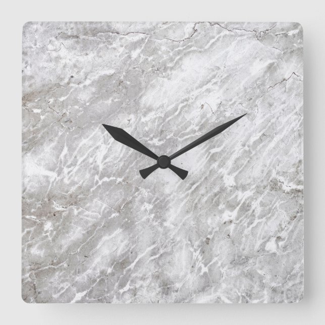 Granite Stone Pattern Acrylic Wall Clock (Front)