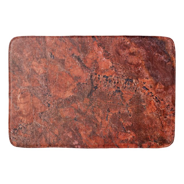 Granite Stone Pattern Bath Mat (Front)