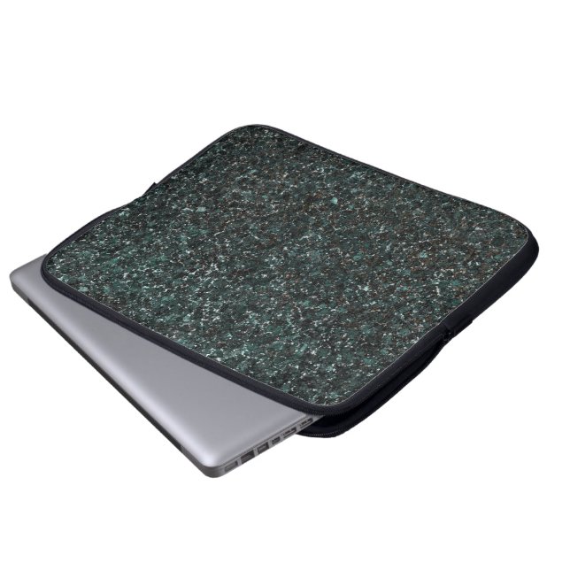Granite Stone Pattern Laptop Sleeve (Front Bottom)