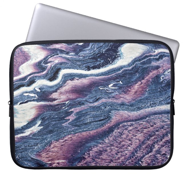Granite Stone Pattern Laptop Sleeve (Front)