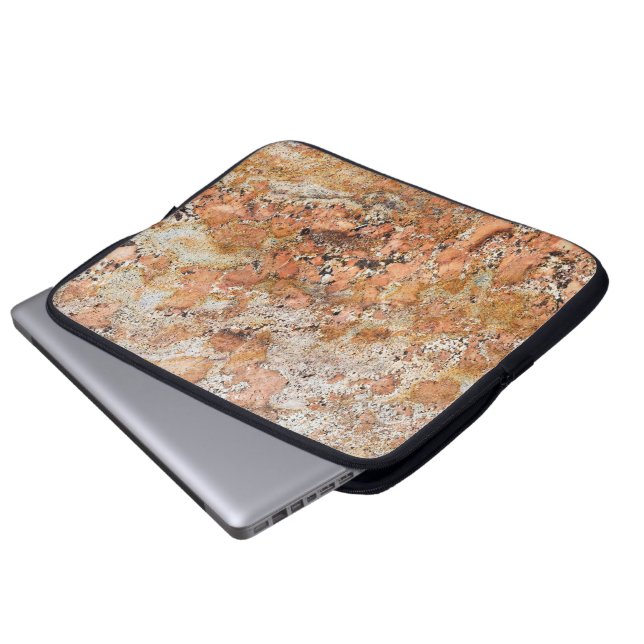 Granite Stone Pattern Laptop Sleeve (Front Bottom)