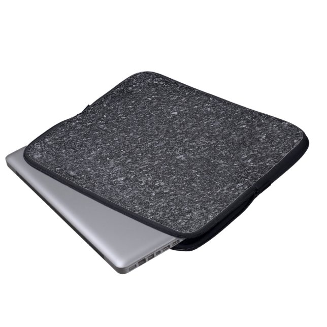 Granite Stone Pattern Laptop Sleeve (Front Bottom)