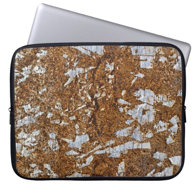 Granite Stone Pattern Laptop Sleeve (Front)