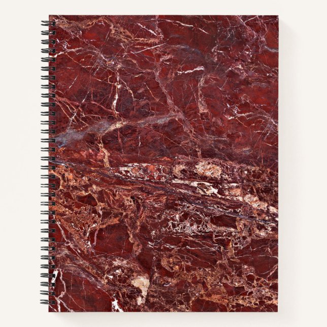 Granite Stone Pattern Spiral Notebook (Front)