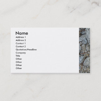 Granite Stones Business Card