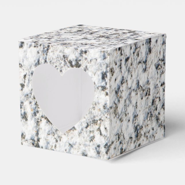 Granite surface pattern favour box (Front Side)