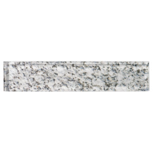 Granite surface pattern nameplate