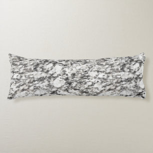 Granite texture   Background of marble in black Body Cushion