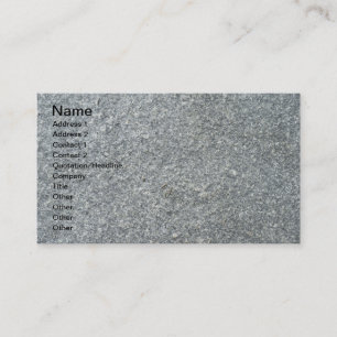 Granite texture business card