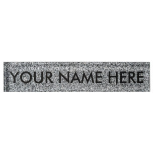 GRANITE v.2 (fine grain / architectural texture) ~ Nameplate