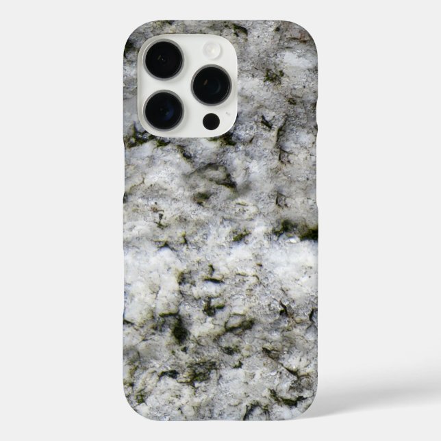 Granite White Rock Case-Mate iPhone Case (Back)