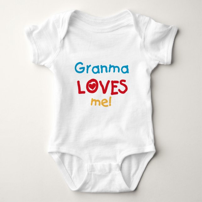 Granma Loves Me T-shirts and Gifts (Front)