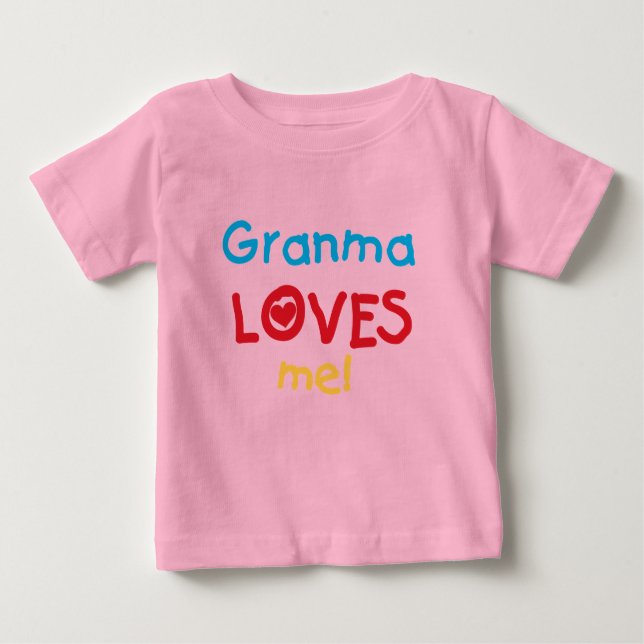Granma Loves Me T-shirts and Gifts (Front)