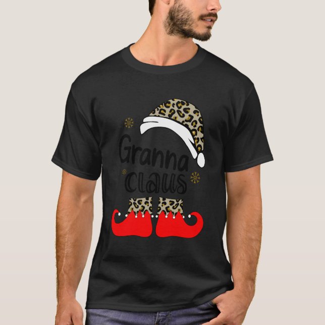 Granna Claus Christmas Christmas Gift T-Shirt (Front)