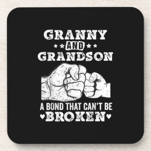 Granny And Grandson A Bond That Cant Be Broken Coaster
