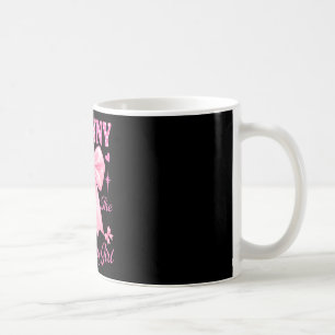 Granny birthday girl matching coquette pink bow coffee mug